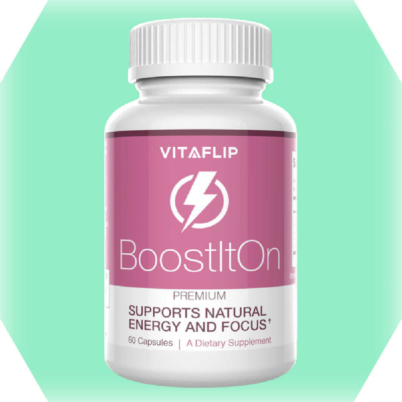 Natural energy boost supplement